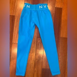 COPY - NVGTN Sport Seamless leggings. Caribbean blue. Medium.